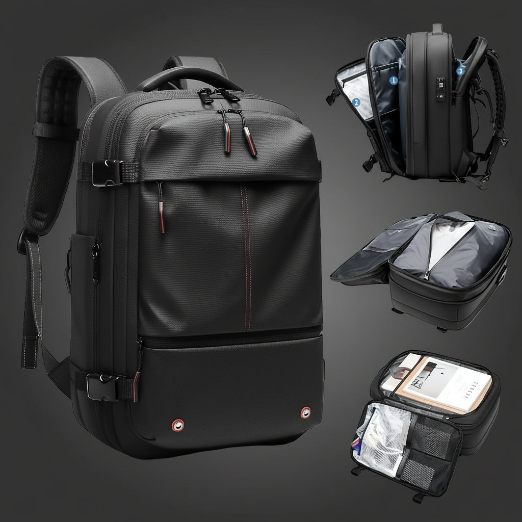 LUXIFYS TRAVEL VACEUM BAGPACK